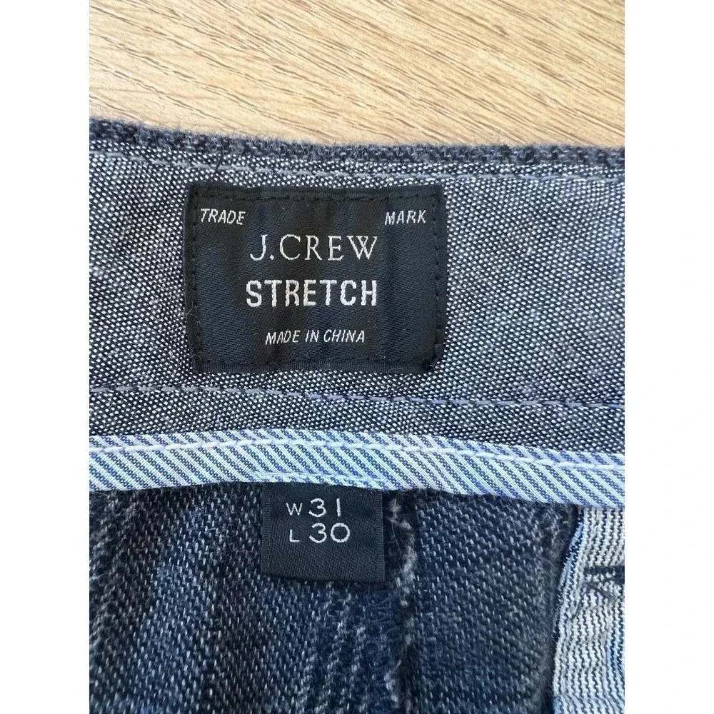J crew factory 484 Slim-fit brushed twill pant